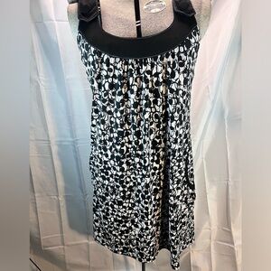 En Focus  Dress  With pockets Black/White Womens Size 10 Petite NWOT‎